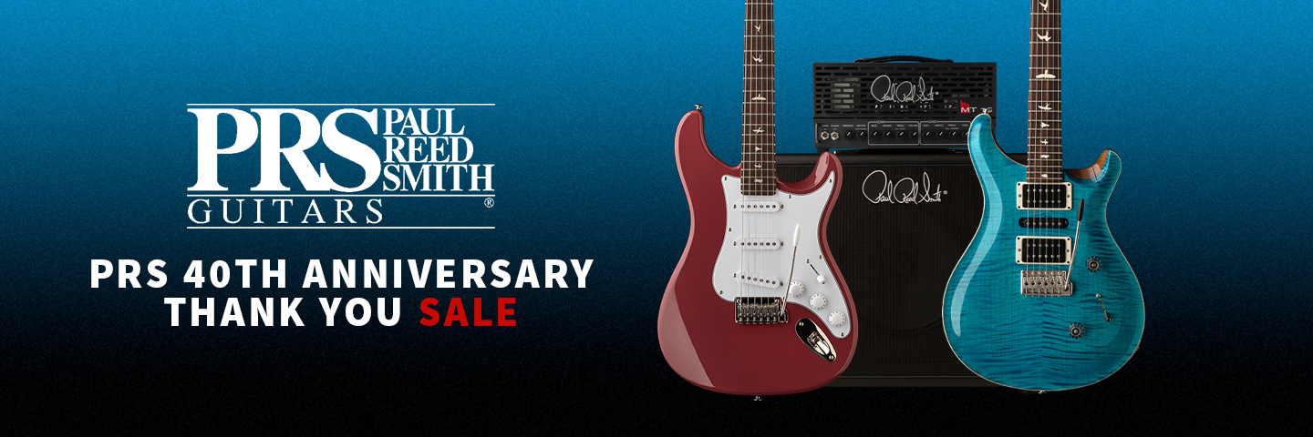 A Heartfelt Thank You for Celebrating 40 Years of PRS Guitars!